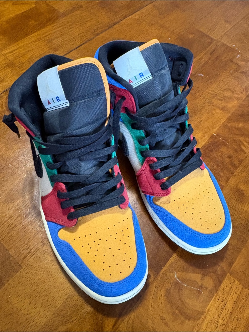 Air Jordan One Mid blue the great